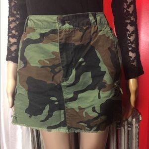 Camo skirt